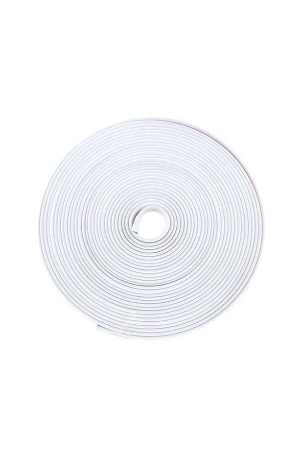 White (8m) Car Wheel Rim Protector Sticker Auto Hub Edge Decor Strip Anti-Scratch Wheel Ring Trim Ca