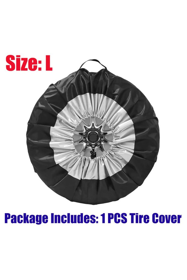 L 16-20inch 13-19inch 19-23inch Car SUV Spare Tire Cover Case White Tire Wheel Bag Tyre Spare Storag