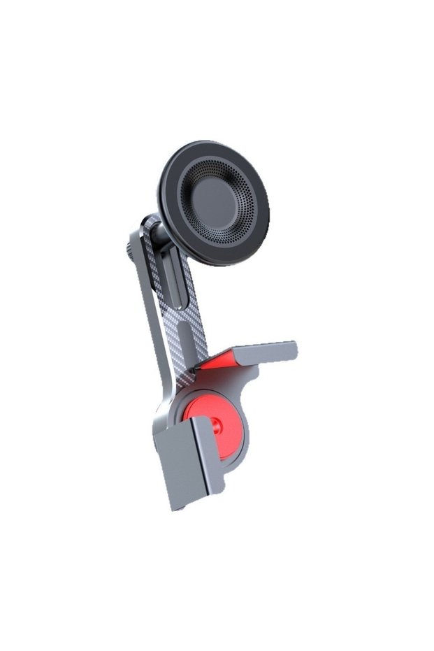 Metal Base Car Central Screen Magnetic Car Phone Holder 360° Rotatable Secure Grip Car Monitor Mount