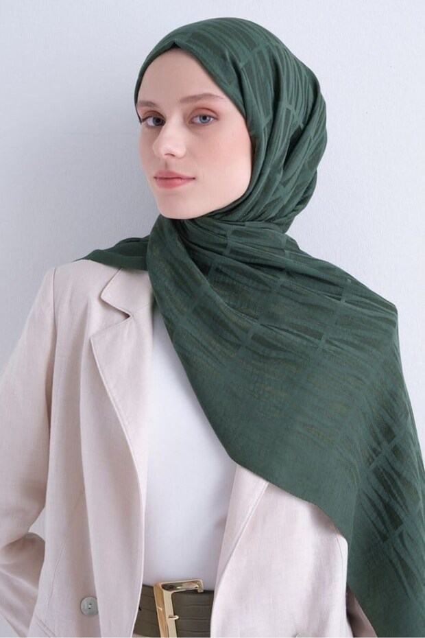 Lyocell Shawl - 3 - Dark Menthol 54