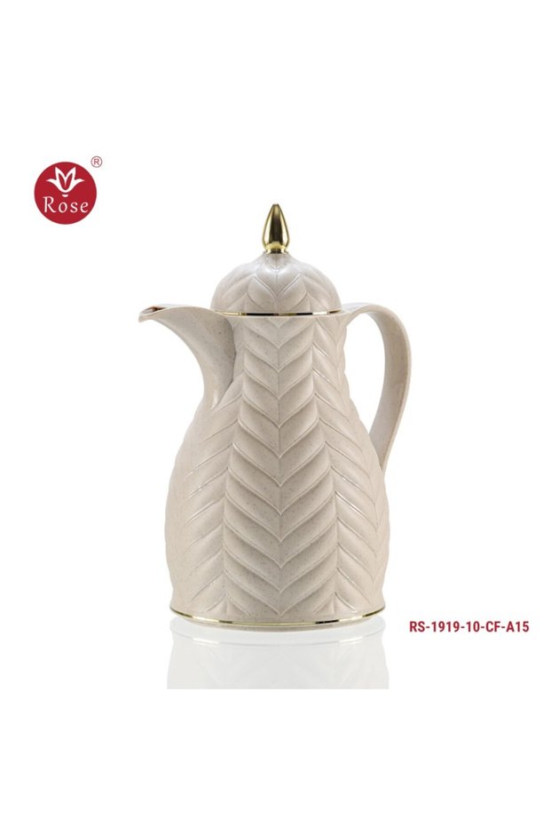 ترمس روز موديل RS-1919-CF - قهوة - بيج - 1لتر