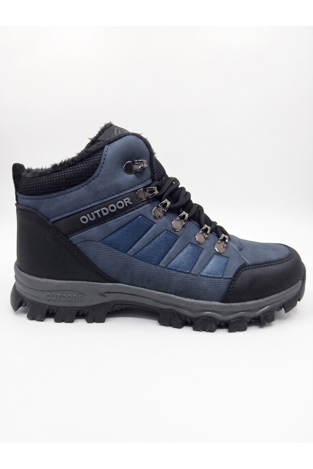 Men's Non-Slip Sole, Water-Resistant, Fur-Lined Outdoor Winter Boots