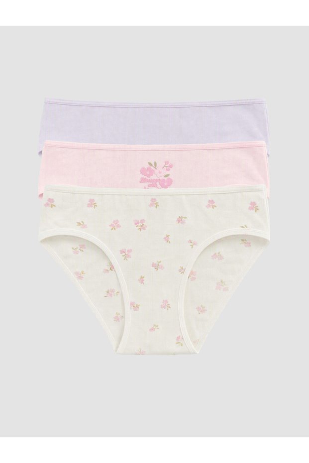 Trendy Picks from Kübra Butik: 3-Pack Printed Girls' Panties