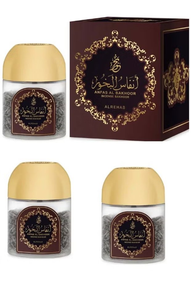بخور انفاس البخور 25 جرام * 3 علب