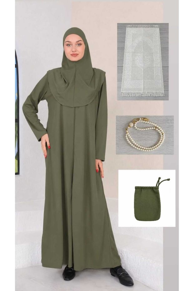 PRAYER GARMENT, ZIPPERED PRAYER GARMENT, PRAYER MAT, BAG, 3-PIECE PRAYER BEAD SET, GIFT SET