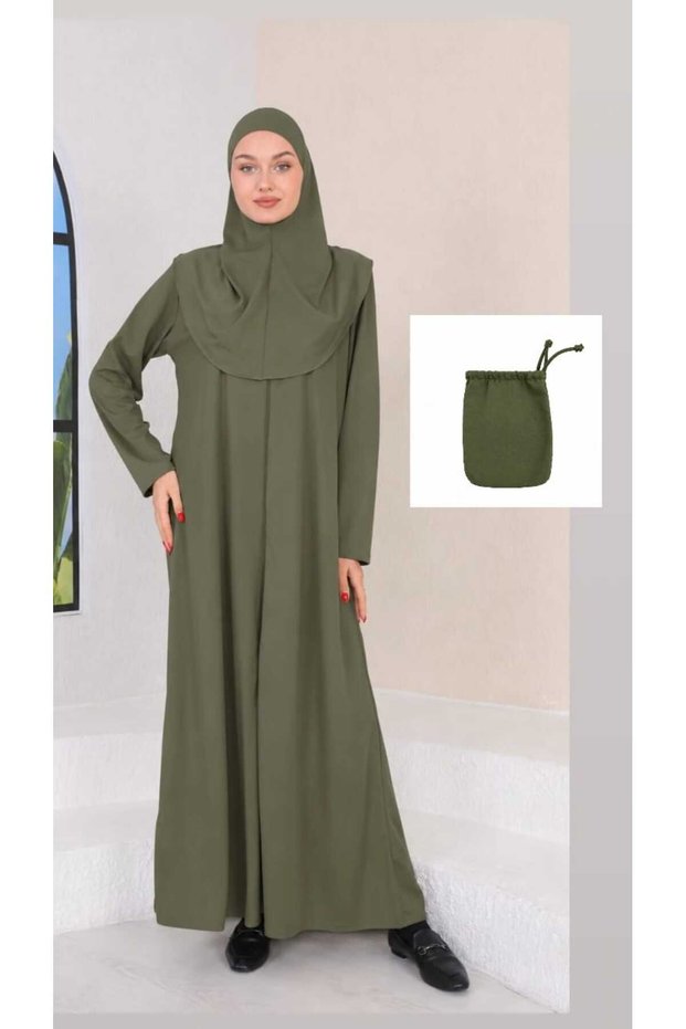 PRAYER DRESS, ZIPPERED PRAYER DRESS, COMES WITH A FREE BAG, GIFT ITEM