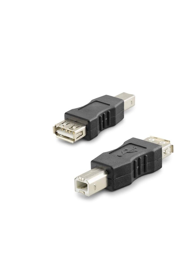 Usb-B to USB F Converter Printer Black Hdx1354