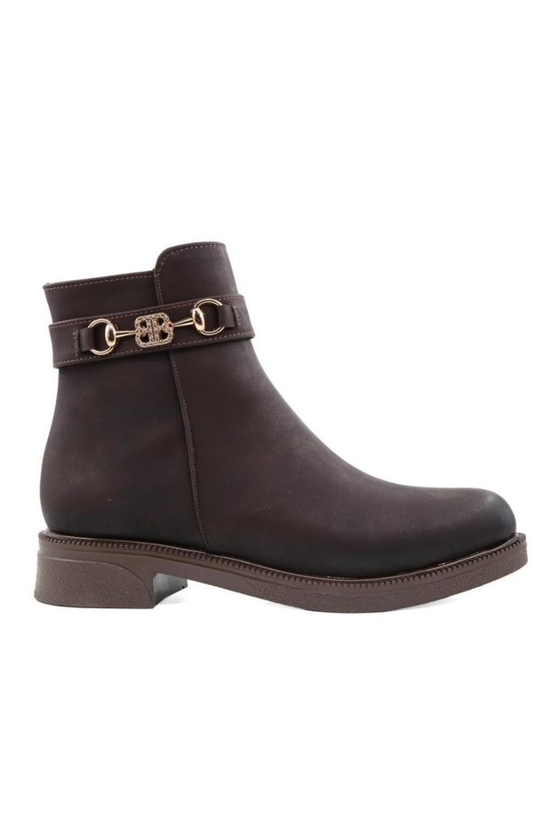 MP2535 Coffee-Colored Women's Boots