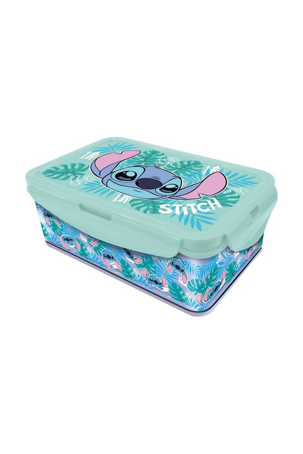 Stitch Aloha Rectangular Food Container, 1190 ml (31782)
