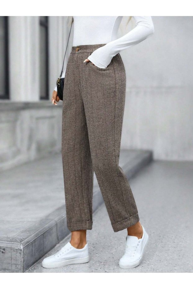 Trousers, brown