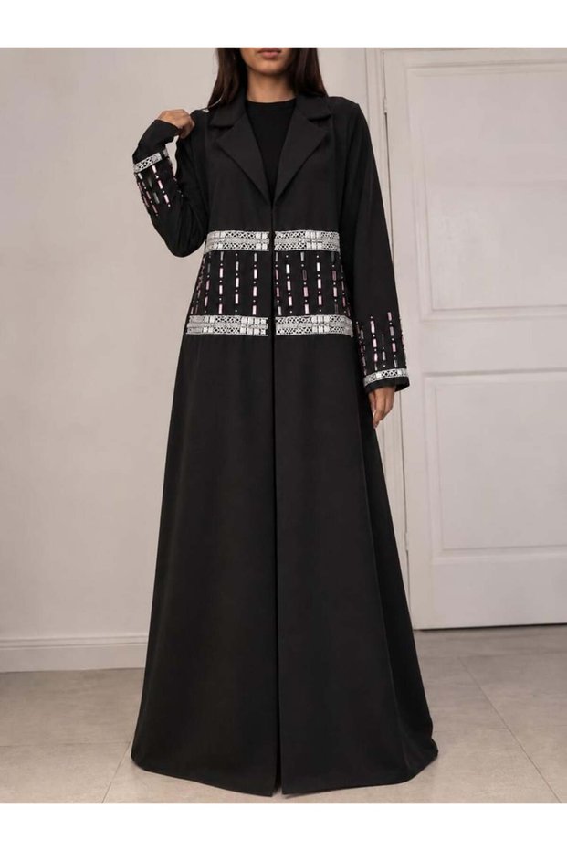 Formal Abaya - 60 - Black