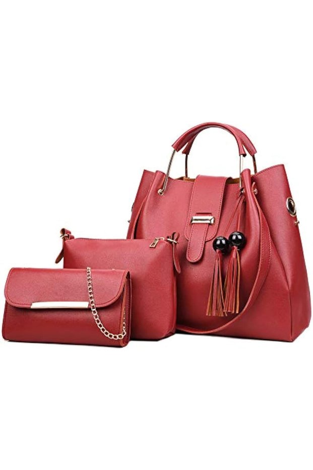 Womens Purse and Handbag Bag Set Handle Shoulder Bag