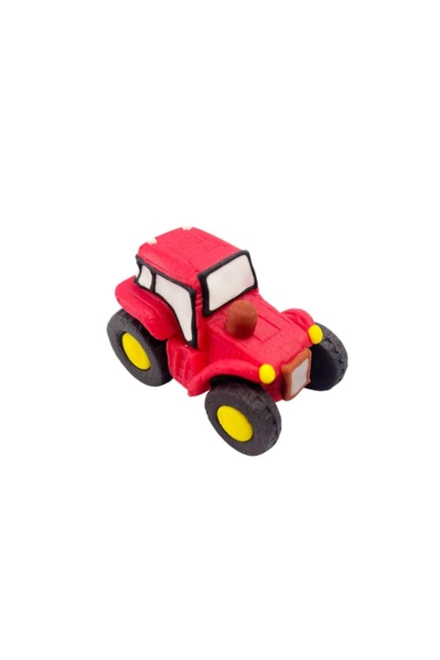 Decor comestibil - „Tractor roșu”