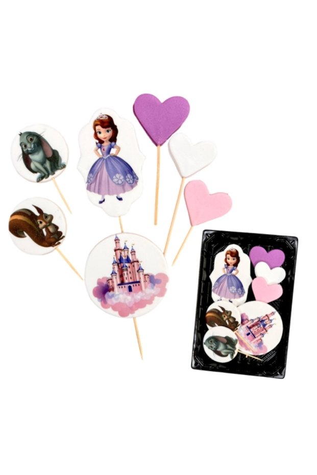 Set decor comestibil - Printesa Sofia TOP"
