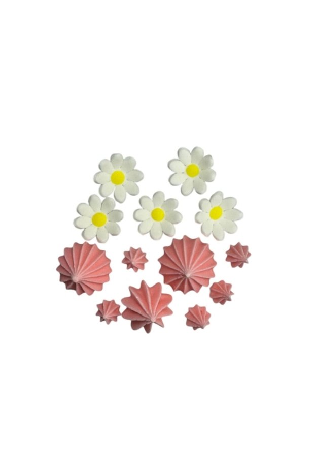 Decor comestibil - „Dansul florilor roz”