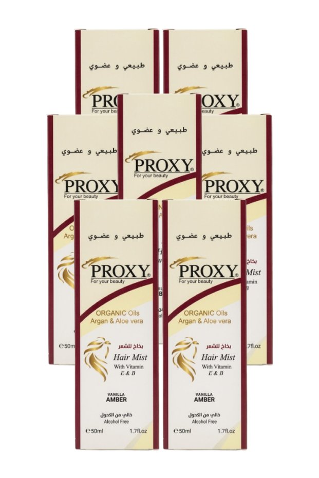 7 عبوات من بخاخ الشعر « Vanilla Amber » سعة 50 مل