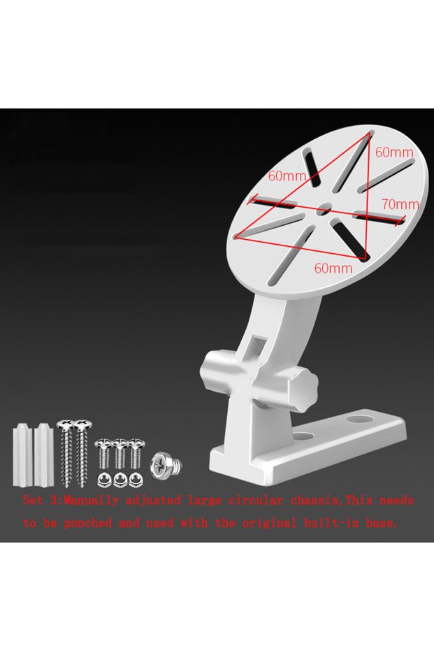 C Universal Camera Support Wall Bracket, Indoor Camera Security Surveillance Accessories Camera Supp