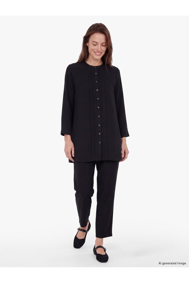 LCW Grace Black Straight-Leg Standard & Regular Women's Pants—The ALITA CITY Difference