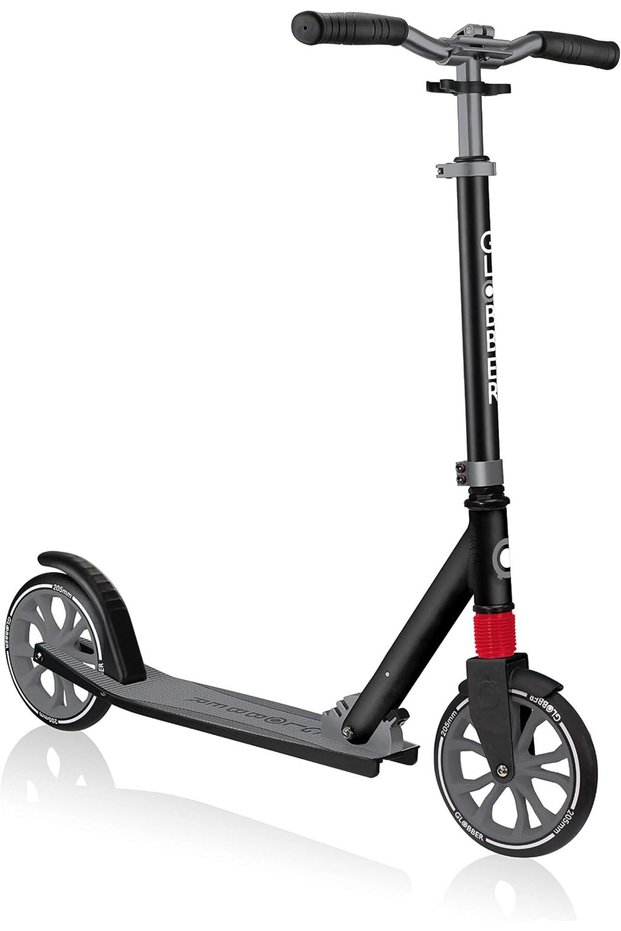 NL 205 Folding Scooter with 2 Wheels with Front Suspension for Children Aged 8+