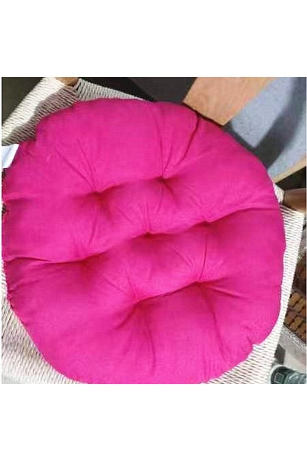 وسادة مستديرة سميكة من البوليستر، 40 سم