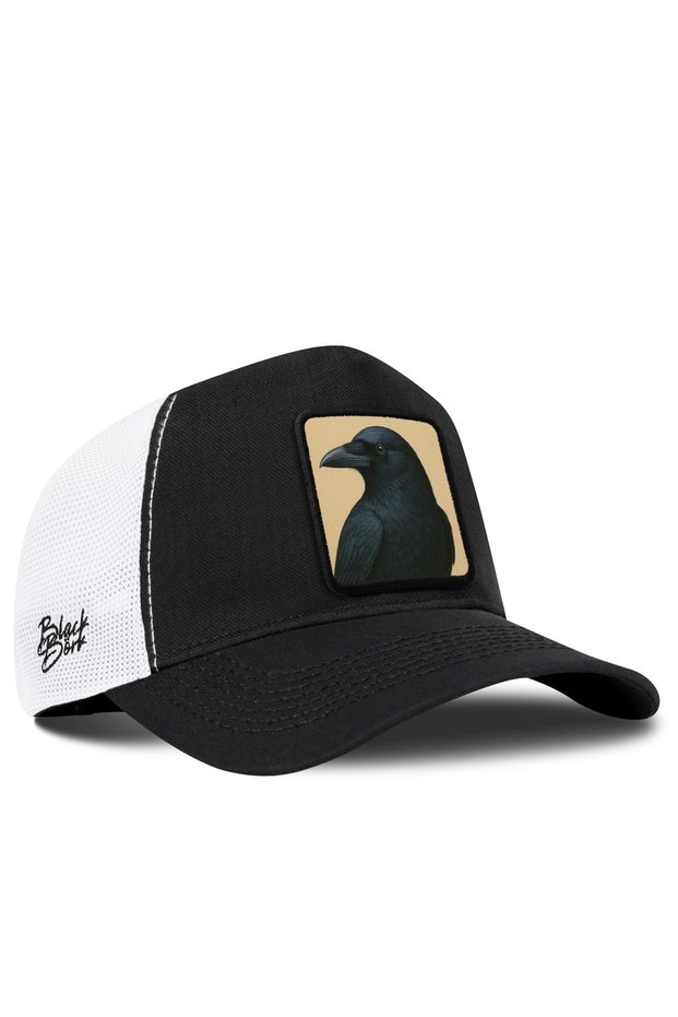 Karga Logo Cordura Black-White Trucker Hat