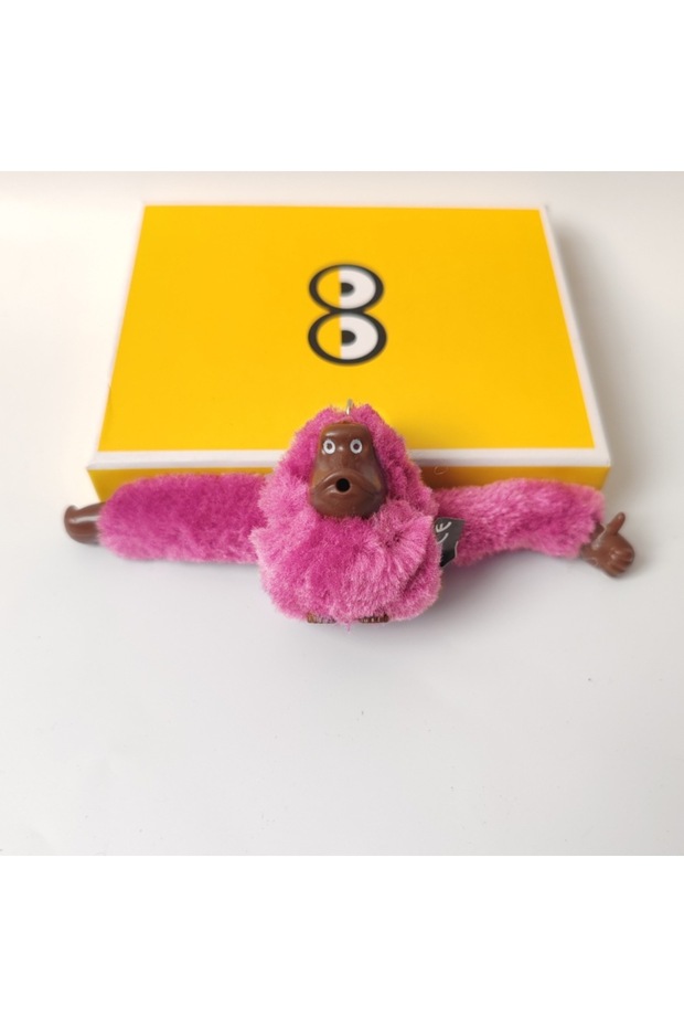 Plush Monkey Keychain Long Arm Doll