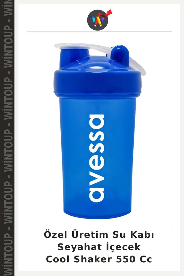 Custom-Made Water Bottle, Travel Drink Cool Shaker, 550 cc