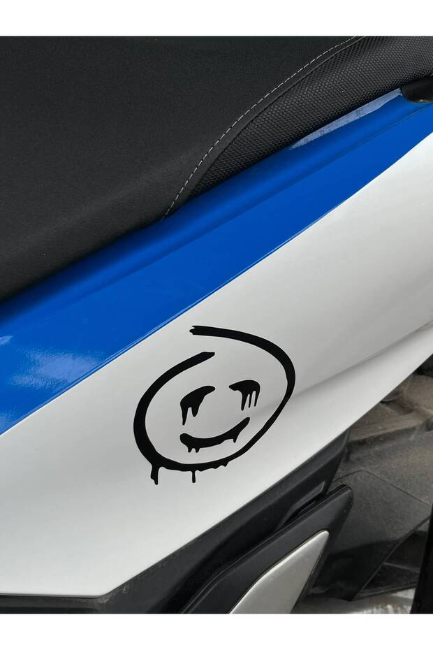 The Mentalist Red John Smiley Sticker—1 Piece—For Helmets, Motorcycles, Cars, and Laptops