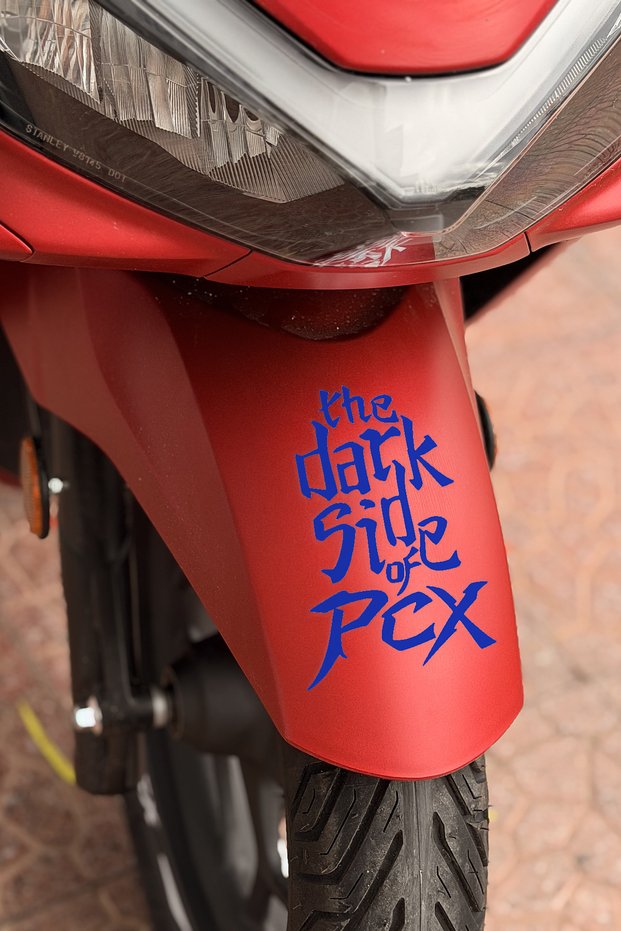 "The Dark Side of PCX" Sticker for the Honda PCX