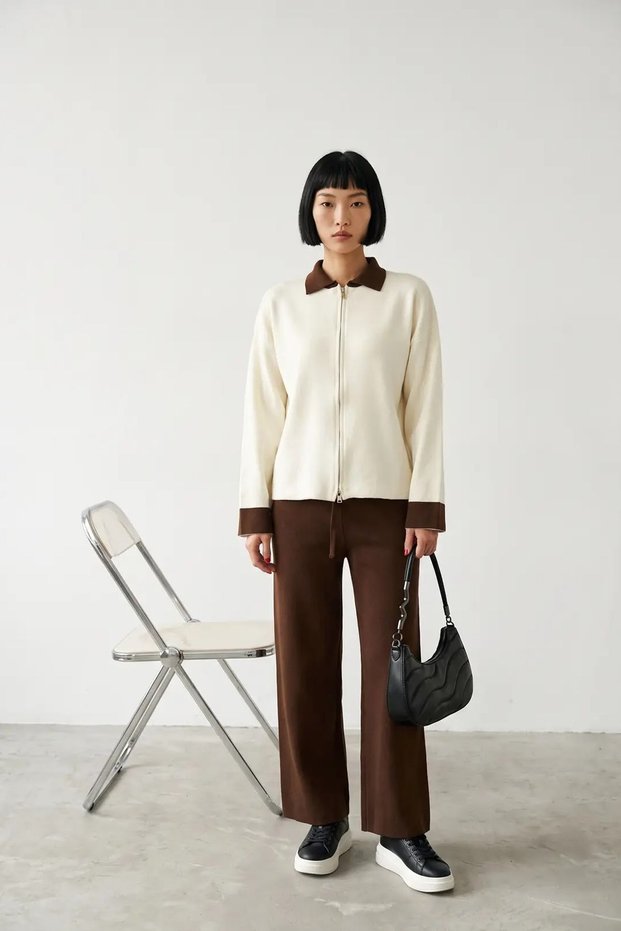MY FASHION Knit Two-Piece Set