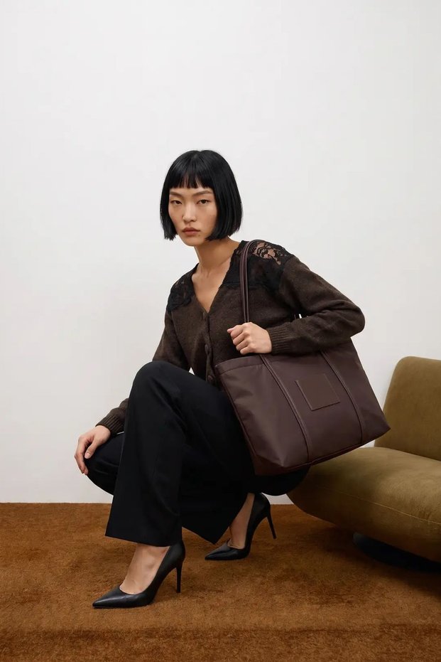 MY FASHION Front-Opening Comfortable Knit Cardigan