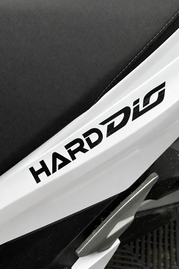 "Hard Dio" Printed Sticker for the Honda DIO (2 Pieces) (15 cm)