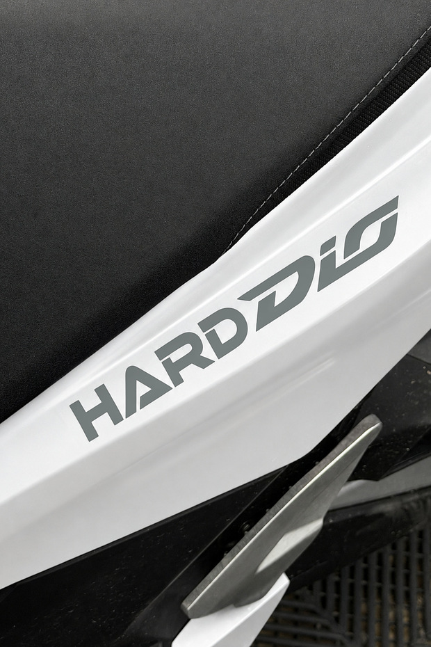 "Hard Dio" Printed Sticker for the Honda DIO (2 Pieces) (15 cm)