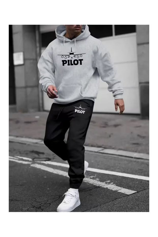 Hooded Sweatsuit Set 99