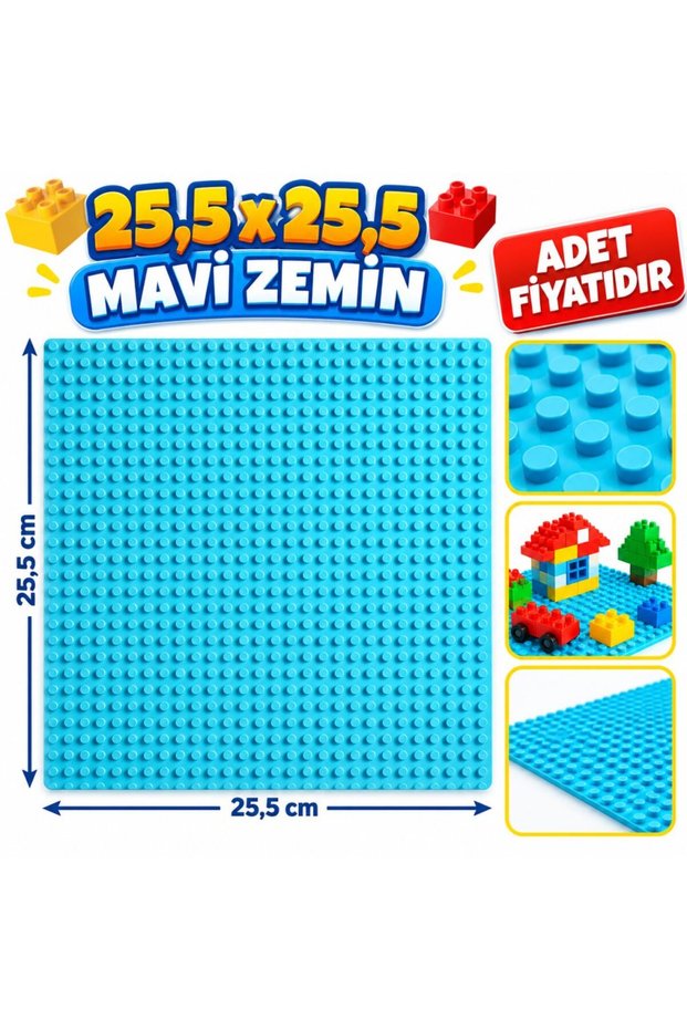25.5 x 25.5 Blue Background (price per piece) BZELDR05