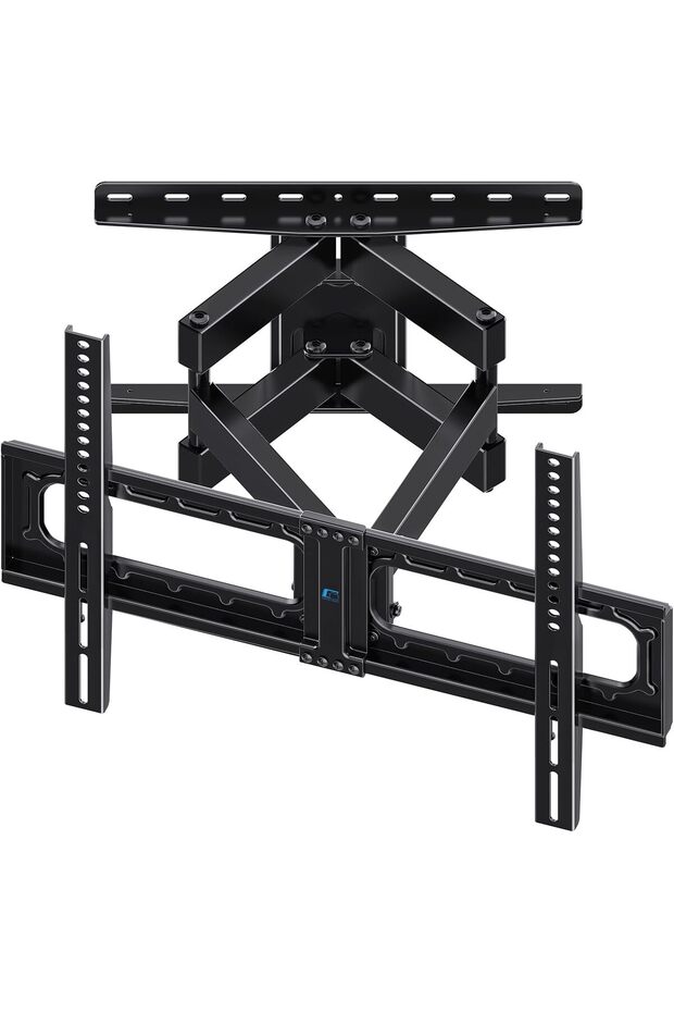 HOME VISION Swivel TV Wall Bracket for 32-75 inch TVs, Max VESA 600 x 400mm, Load Capacity 132lbs/60kg, Full Motion TV Mount with ±60° Swivel, 5°/-15° Tilt, 15.2"/38.6cm Extendable Reach, HV6601