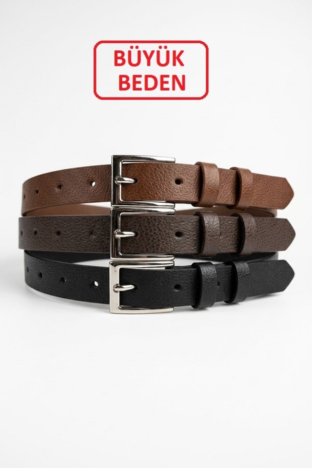 Women's Casual Belt, Plus Size, 2.3 cm