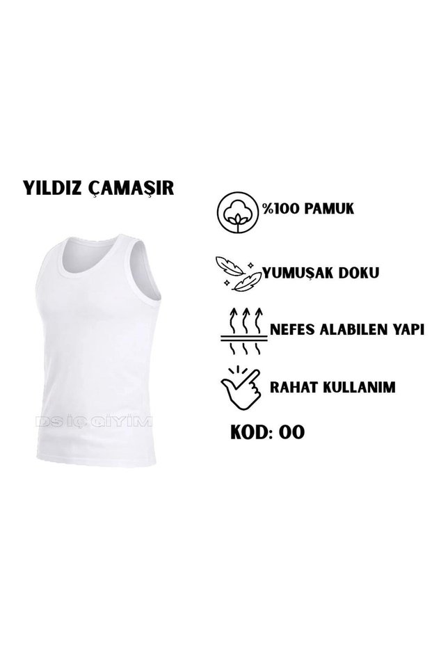 00 MEN'S Single Jersey 100% Cotton Strapless White Tank Top, SINGLE PIECE