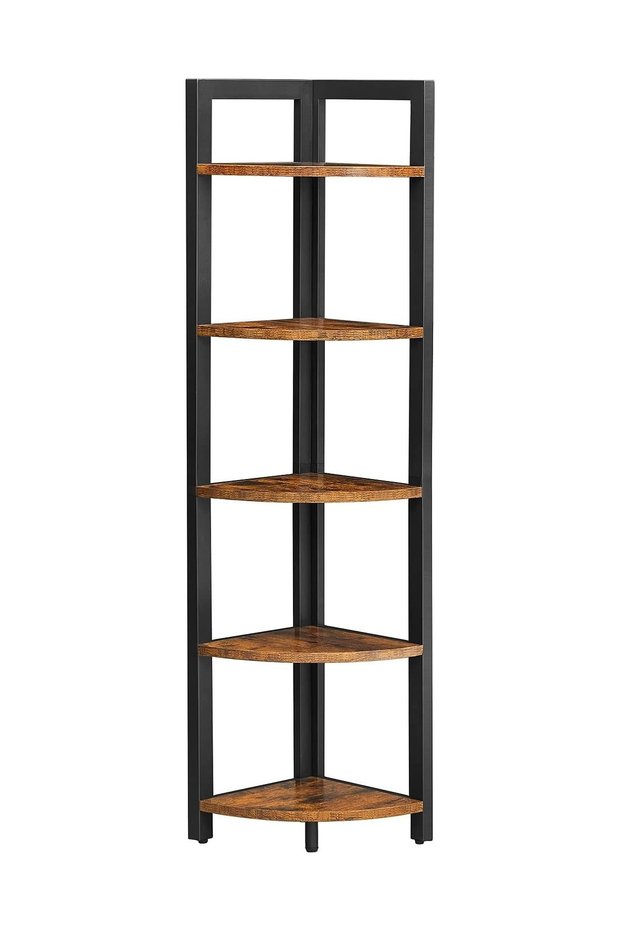 Raft LLS803B01, maro rustic și negru
