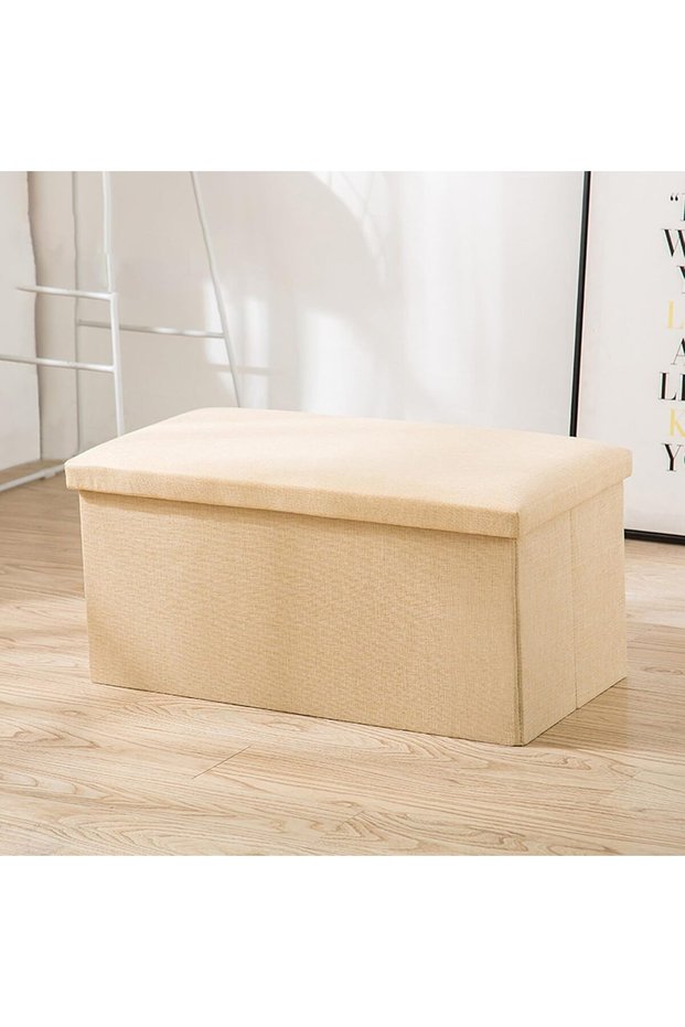 Foldable Storage Ottoman Box Storage Stool Cube Storage Ottoman Footstool Storage Box Ottomans Cube