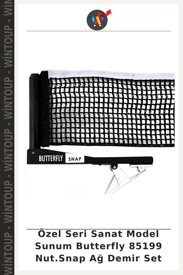Special Series Table Equipment Model Presentation: Butterfly 85199 Nut.Snap Wire Mesh Set