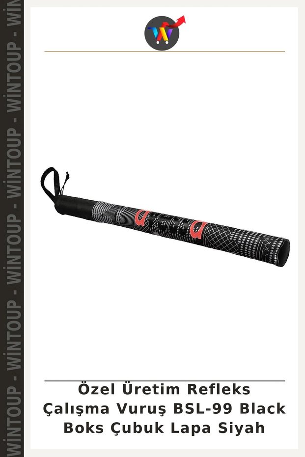 Custom-Made Reflex Training Punching Bag BSL-99 Black Boxing Baton, Black