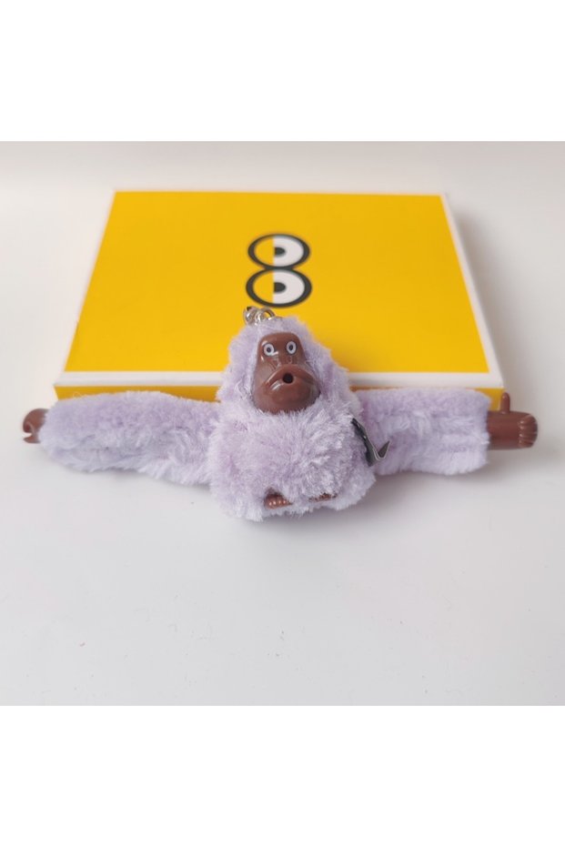 Plush Monkey Keychain Long Arm Doll