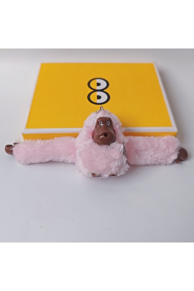 Plush Monkey Keychain Long Arm Doll