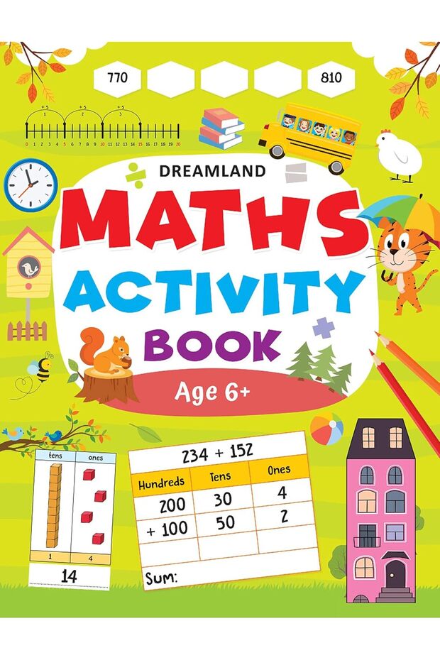 Maths Activity Book Age 6+