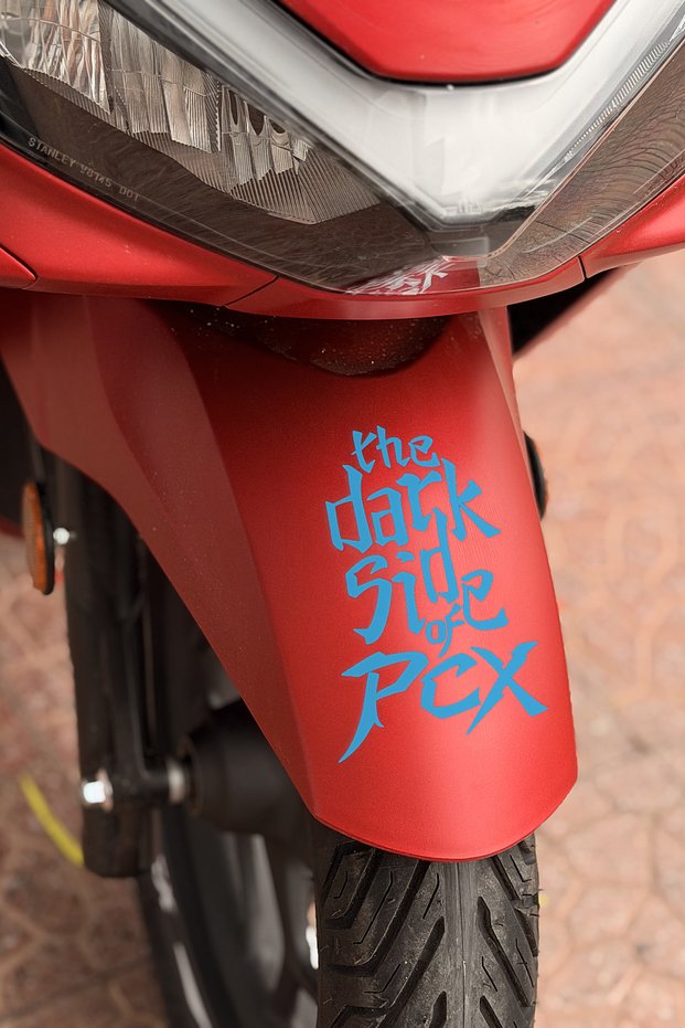 "The Dark Side of PCX" Sticker for the Honda PCX
