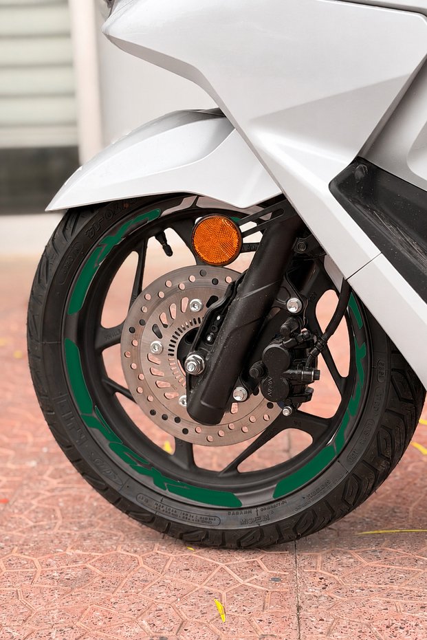 PCX-Design 12-Piece Wheel Rim Sticker Set for the Honda PCX (Enough for Front and Rear)