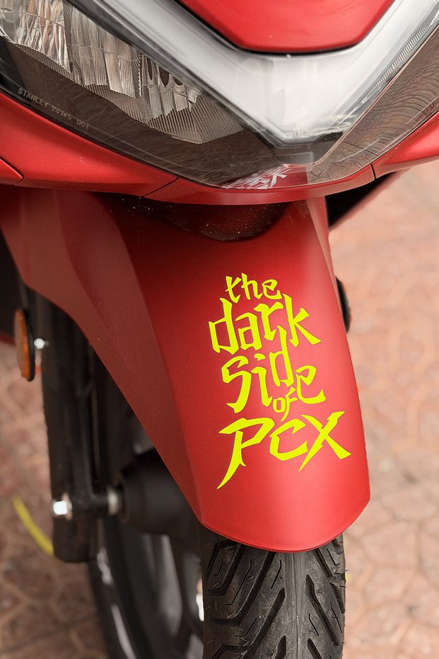 "The Dark Side of PCX" Sticker for the Honda PCX
