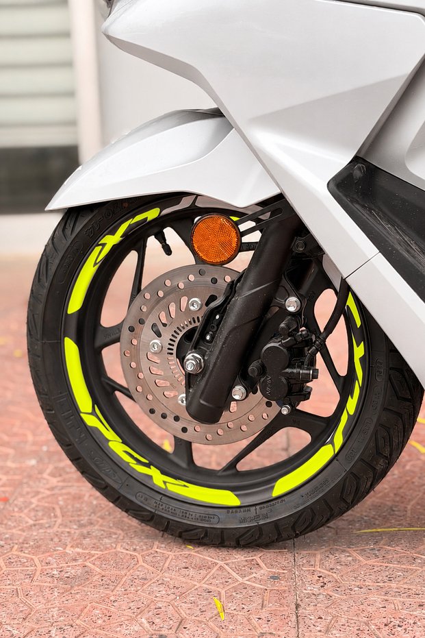 PCX-Design 12-Piece Wheel Rim Sticker Set for the Honda PCX (Enough for Front and Rear)