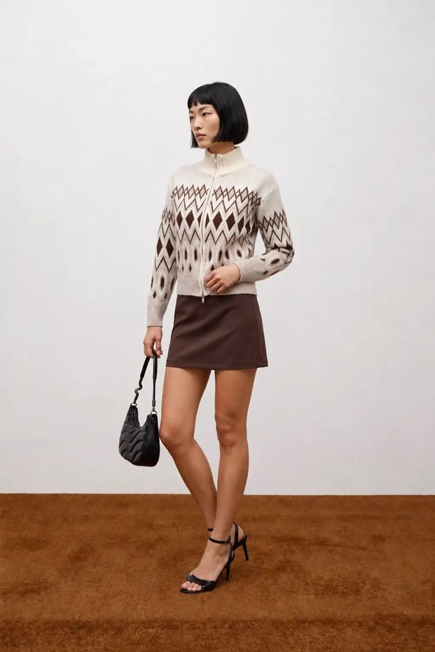 MY FASHION Regular-Fit Knit Sweater